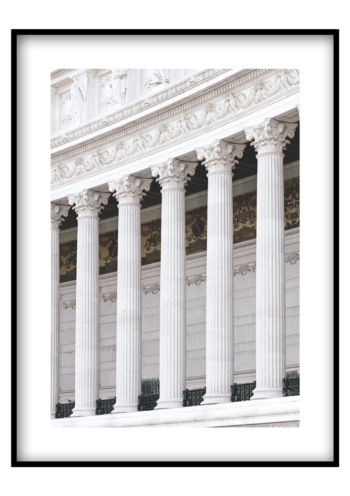 Oszlopok sorfala - Poszterkép