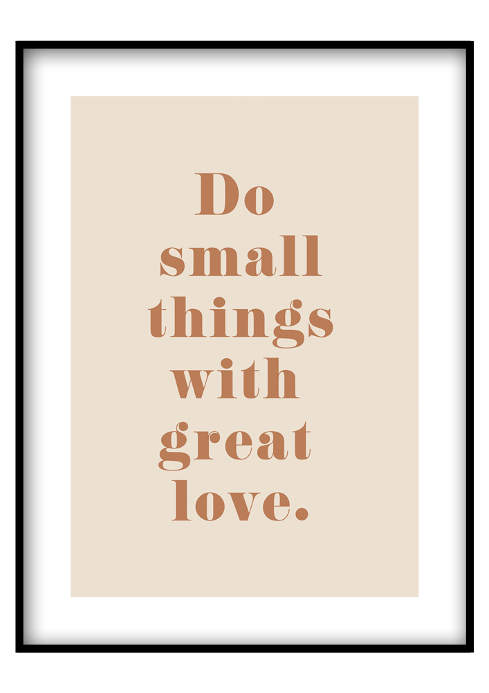 Small things - Poszterkép