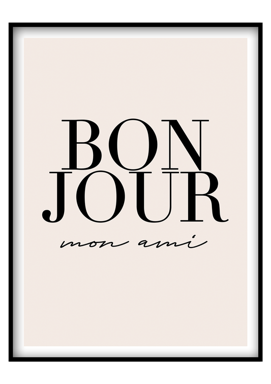 Bon jour - Poszterkép
