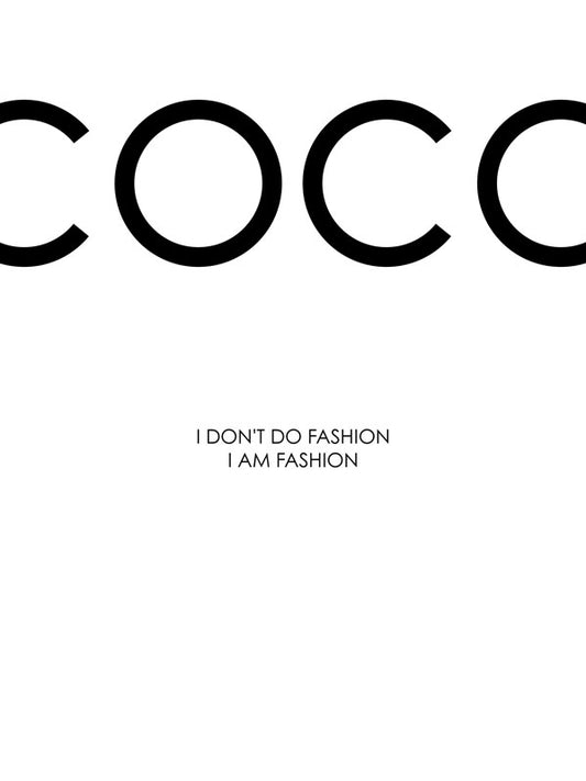 Coco fashion - Vászonkép