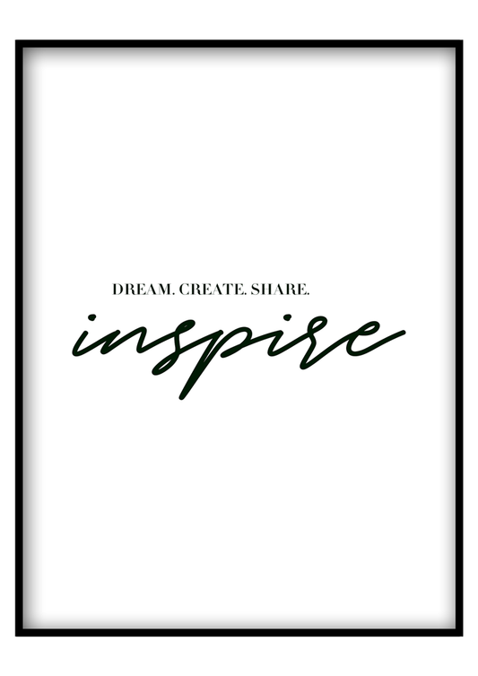 Inspire - Vászonkép