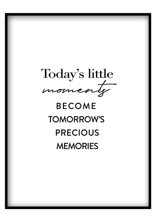 Little moments - Vászonkép